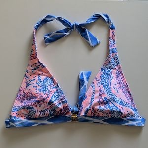 {Lilly Pulitzer} New Noa Triangle Bikini Top